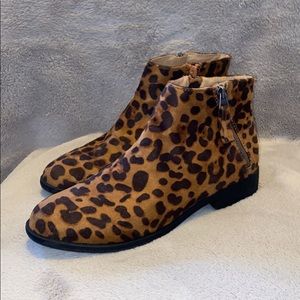 Cheeta Print Booties